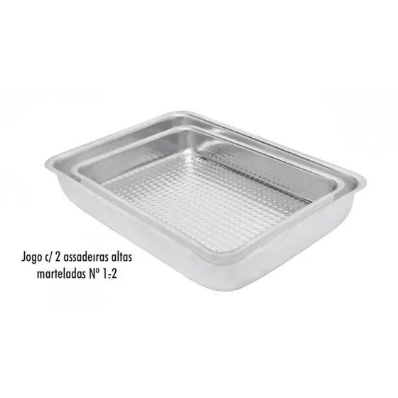 Jogo De Assadeira Forma de Bolo Retangular  Com 2 Peças - Padrão Tabuleiro Forma Para Biscoito, Forma de Rocombole