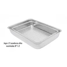Jogo De Assadeira Forma de Bolo Retangular  Com 2 Peças - Padrão Tabuleiro Forma Para Biscoito, Forma de Rocombole