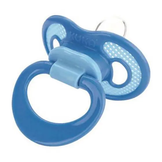 Chupeta Super Ventilada 0 a 6 Meses Tamanho 1 Azul e Rosa