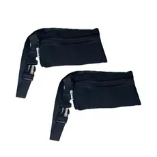Kit com 2 Bolsa Pochete Antifurto Academia Treino Porta Objeto Cintura Unissex