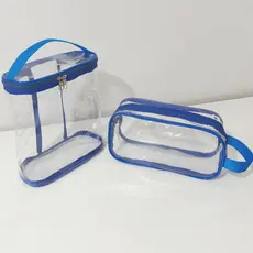 Kit Necessaire + Porta Shampoo organizadores de viagem