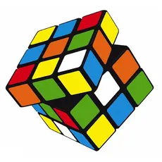 CUBO MÁGICO ORIGINAL HABILIDADE E RACIOCÍNIO PARA ADULTOS E CRIANÇAS 5X5 CM