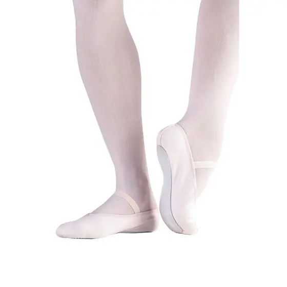 Sapatilha Meia Ponta Só Dança Lona Com Elástico Ballet Dança Adulto e Infantil