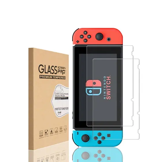 Película de Vidro Nintendo Switch Lite Padrão e Oled Tela Protetora Película