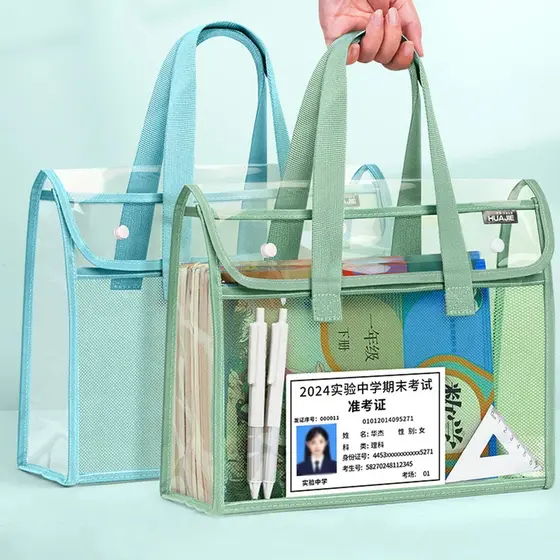 Pasta Organizadora e Portátil Estilo Bolsa Com duas Repartições e Expansível