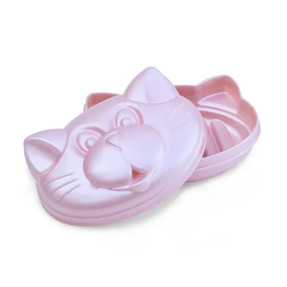 Saboneteira infantil de Gatinho Rosa baby