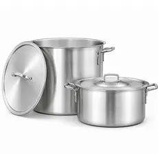 Kit Panela para Feijoada Linha Hotel – Caçarola + Caldeirão