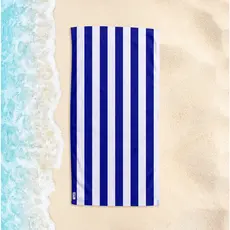 Toalha de Praia e Piscina Yuzo 70x140cm Listrada Azul e Outras Cores