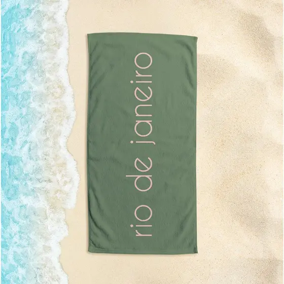 Toalha de Praia Yuzo 70x140cm Praias Rio de Janeiro
