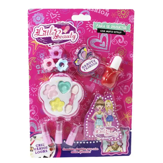 Maquiagem com Sombra e acessórios Little Beauty