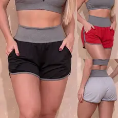 Short Running para Academia e Treinos Confortável Dry Fit Seca Rápido com Bolsos Laterais Promoção