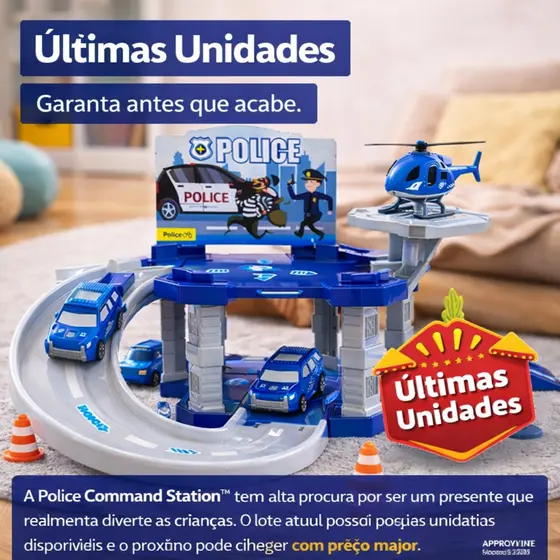Brinquedo Estação Policial
