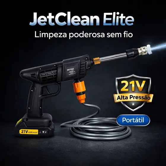 Lavadora Alta Pressao Portatil Recarregavel 21v Preto Sem Fio Compacta Versatil