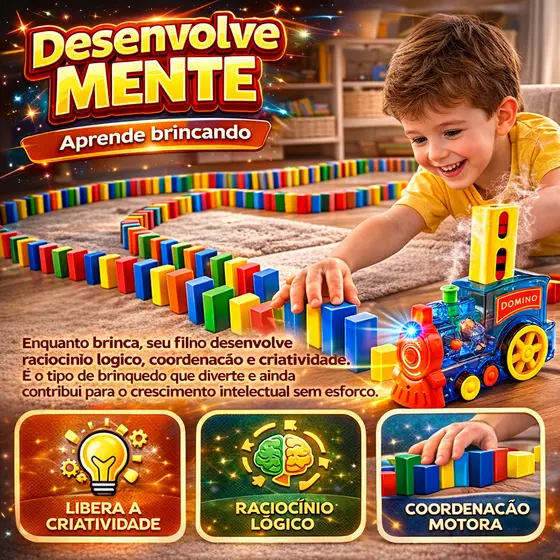 Trem Brinquedo Infantil Luzes Fumaça Sons Modelismo Ferroviário Eletrônico