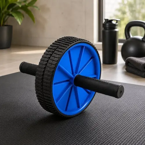 Roda Abdominal Fitness Musculacao Com Pegada Antiderrapante Treino Core Estabilidade