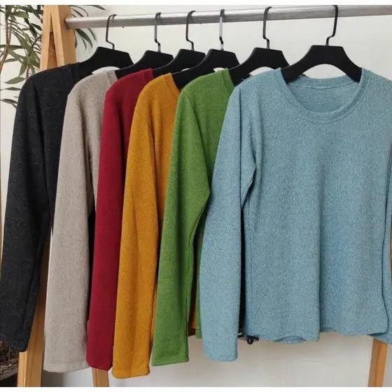 Blusa de Frio Feminina Malha Lanzinha - Macia - Confortável - Meia Estação - Inverno M", G", GG"