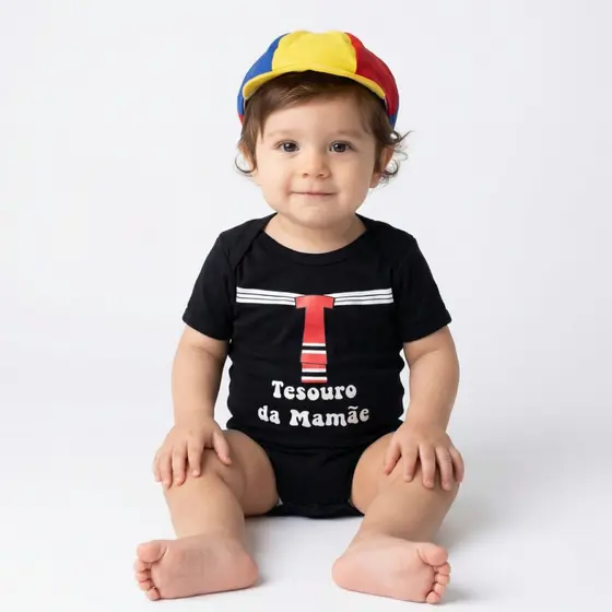 Body Bebê Mesversario Macacão Infantil RN Recém Nascido Conjunto Unisexx Envio Rápido