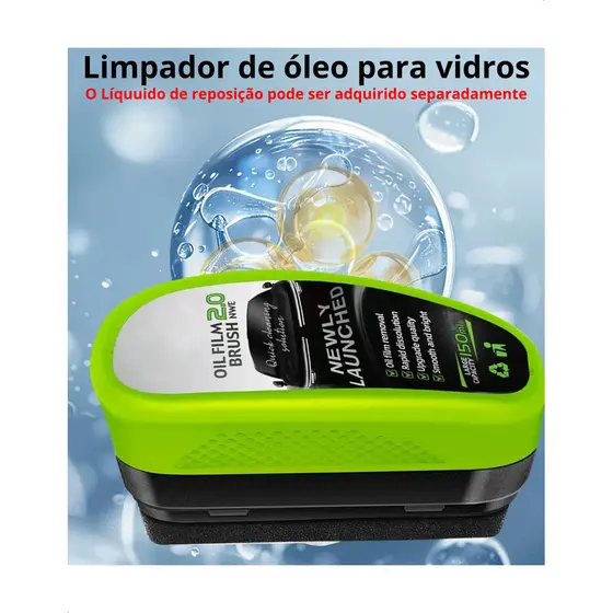 Limpa Vidro Automotivo de Filme Oleo Vidro ParaBrisa Espelho Retrovisor Carro Moto Janela Casa