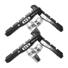 2 Pares de Sapata Pastilha de Freio SCS V-Brake Orbital 68mm Bike Mtb