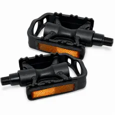 Pedal Nylon Bike Metalciclo Rosca Fina 1/2 Sueco Aro 16 A 29 Par