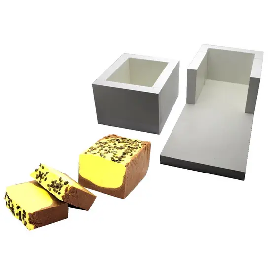 Kit Sabonete Artesanal- Forma 500 gr F05 +Cortador barra 2,0 cm