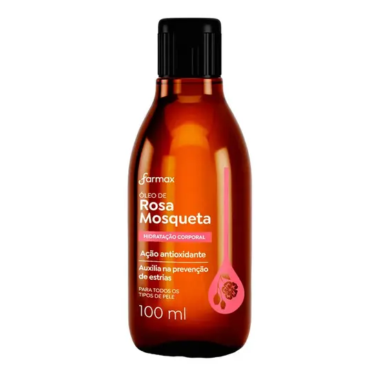 Oleo Corporal Rosa Mosqueta 100ml Farmax