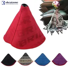 OKCATZONE Universal Car Gear Shift Colarinho De Mudança De Marcha De Carro Capas De Tecido Botão Alavanca Colarinhos De Corrida Automática Acessórios Interiores L5T6