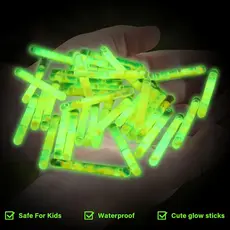 OKCAT 50/100 Pçs Vaga-Lumes Fluorescente Lightstick Luz Vara De Pesca Luzes Brilho Escuro Útil