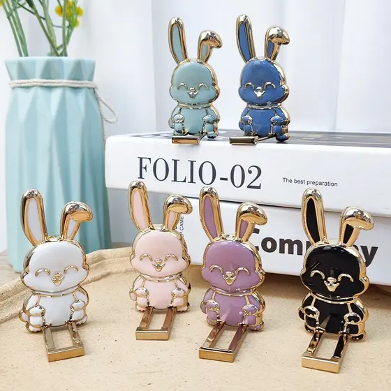 Suporte Para Celular Multifuncional Coelho/De Mesa Com Preguiçosa/Acessórios Telefone