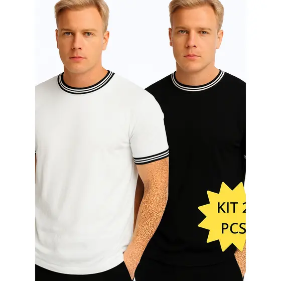 CAMISETA GUARNI脟脙O /CAMISETA BASICA/CAMISETA MASCULINA/CAMISETA 100% ALGOD脙O