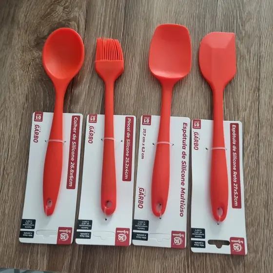 PINCEL COLHER ESPATULA MULTIUSO ESPATULA PAO DURO SILICONE