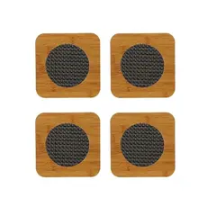 CONJUNTO 4 DESCANSO DE PANELA 14,5CM -RESISTENTE ELEGANTE E NATURAL
