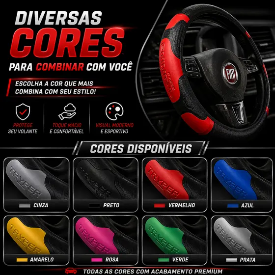 Capa de Volante Universal Proteção Automotivo
