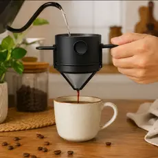 Mini Filtro de Café Chá Coador de Café Reutilizável Portátil