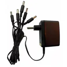 Fonte Para Pedaleira Pedal 9v 2a C/ 5 Saídas Bivolt Envio rápido