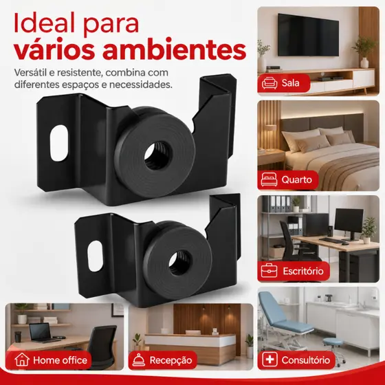 Suporte Fixo Universal Tv Monitor 10 A 100 Polegadas 100kg