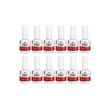 Top Coat D&Z – Kit 12 Unidades | Alta durabilidade e brilho  + BRINDE
