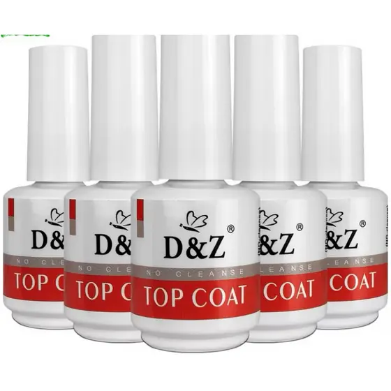 KIT 5 TOP COAT D&Z 15ml