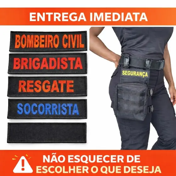 Patch Bordado Personalizado Para Bornal Pochete