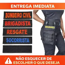 Patch Bordado Personalizado Para Bornal Pochete