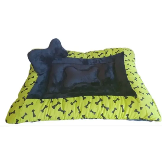 colchonete cama pet para cães e gatos osso verde🐶🐱🤩