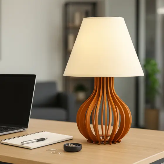 2 Abajur Luminárias Moderna De Mesa Premium Decoração Quarto