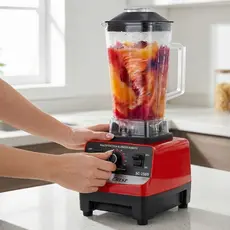 Liquidificador Industrial 4500W 32.000RPM Potente p/ Shakes e Vitaminas Tritura Gelo e Frutas