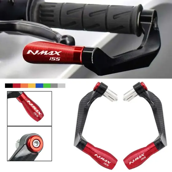Para YAMAHA NMAX 155 NMAX155 155 2016-2025 Motocicleta CNC Guiador Apertos Guarda Alavancas De Freio Embreagem Lidar Com