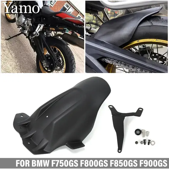 Para BMW F750 GS F850 2018-2026 Paralama Traseiro F900 ADV F800 2023 Remoção Do Solo Respingo Guarda