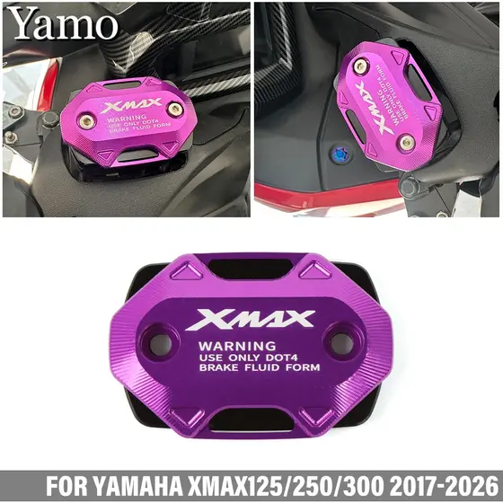 Para Yamaha XMAX 300 125 250 2017-2026 Capa Da Bomba 1 Par V2 V3 Modificado Acessórios De Cobertura