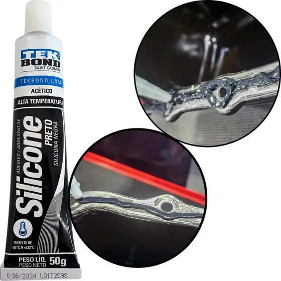 Silicone Formador de Juntas Alta Temperatura 50g TekBond