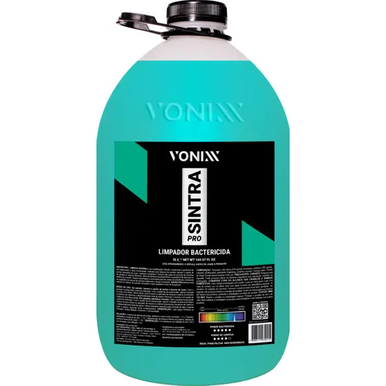 Sintra Pro Vonixx Limpeza Interna Veiculos Bactericida 5L