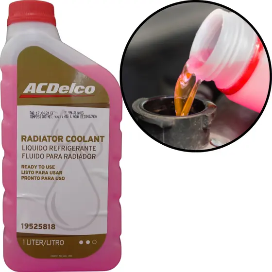 1L Aditivo Radiador Anti Fervura Pronto Uso ACDelco