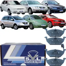 Pastilha de Freio Dianteira SYL A3 Bora Golf Jetta Space Fox